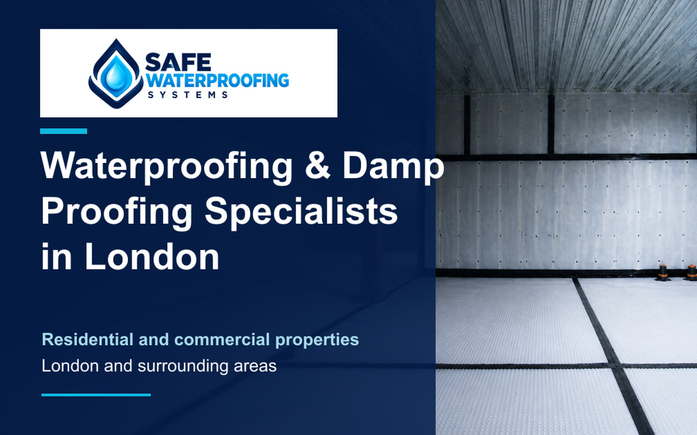 The Safe Waterproofing Systems site